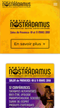 Mobile Screenshot of festivalnostradamus.com